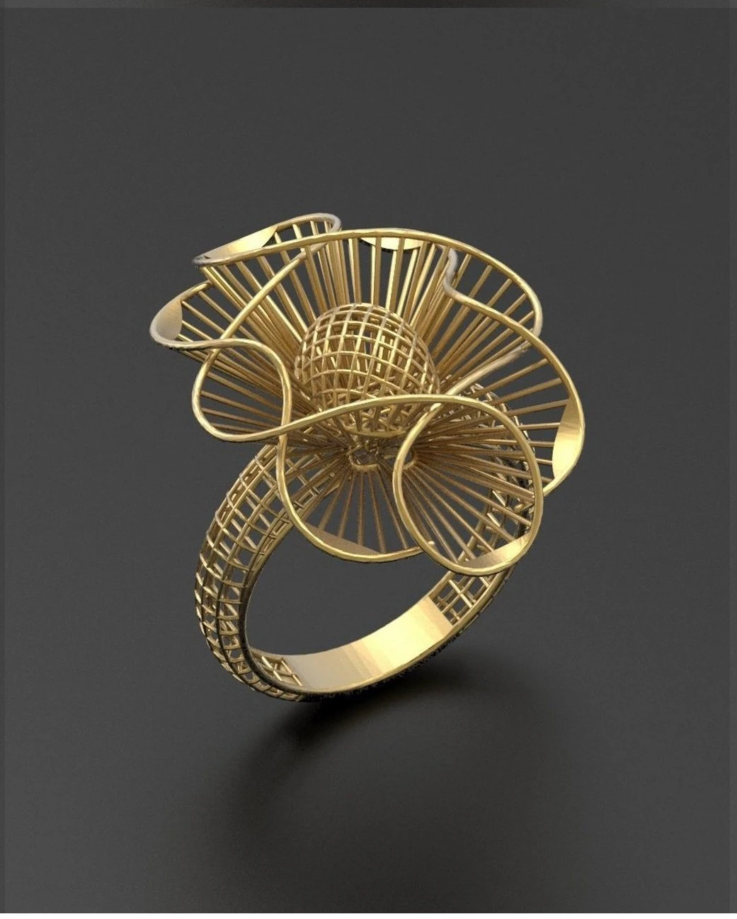 ultra vision ring 3D Print Model .c4d .max .obj .3ds .fbx .stl .blend 