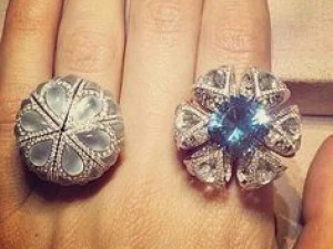 anello da donna esclusivo Modello di stampa 3D