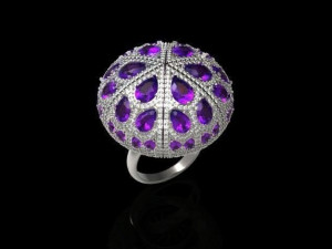 ring for woman exclusive 3D प्रिंट मॉडल