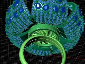 ring for woman exclusive 3D Print Model