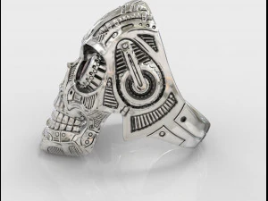 skull ring 3D Print Model