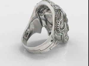 skull ring 3D Print Model