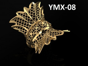 fusion-fashion ring Modelo de Impressão 3D