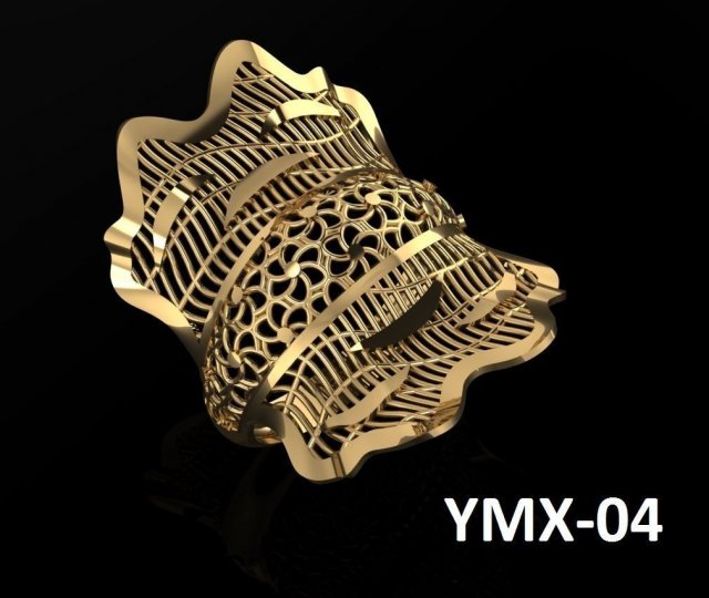 fusion-fashion ring Modelo de Impressão 3D .c4d .max .obj .3ds .fbx .stl .blend 