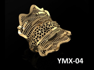 fusion-fashion ring 3D प्रिंट मॉडल