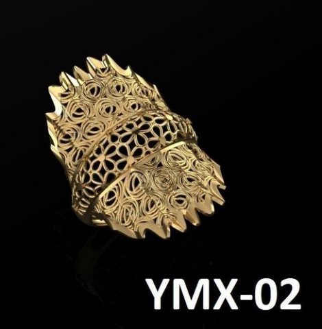 fusion-fashion ring 3D Print Model .c4d .max .obj .3ds .fbx .stl .blend 