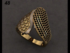 bague de fian&ccedil;ailles Modèles 3D en vedette