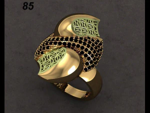 bague de fiançailles Modèles 3D en vedette