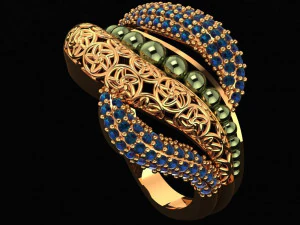 pierścionek zaręczynowy Model do druku 3D