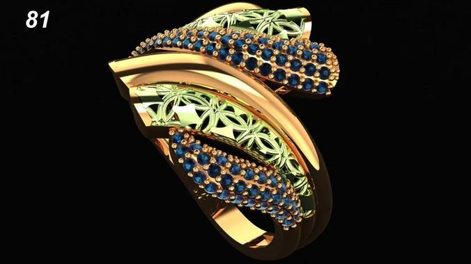 ring engagment 3D Print Model .c4d .max .obj .3ds .fbx .stl .blend 