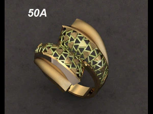 cincin pertunangan Model Cetak 3D