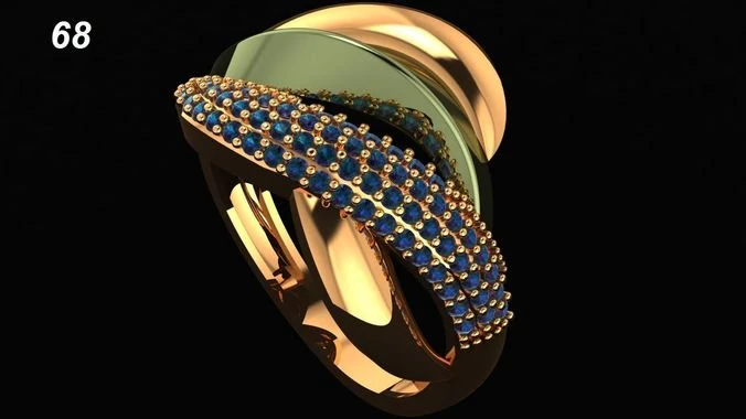 ring engagment 3D Print Model .c4d .max .obj .3ds .fbx .stl .blend 