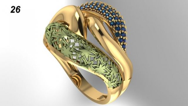 ring engagment 3D Baskı Modeli .c4d .max .obj .3ds .fbx .stl .blend 