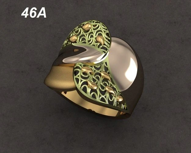 ring engagment 3D Print Model .c4d .max .obj .3ds .fbx .stl .blend 