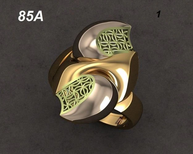 ring engagment 3D Print Model .c4d .max .obj .3ds .fbx .stl .blend 