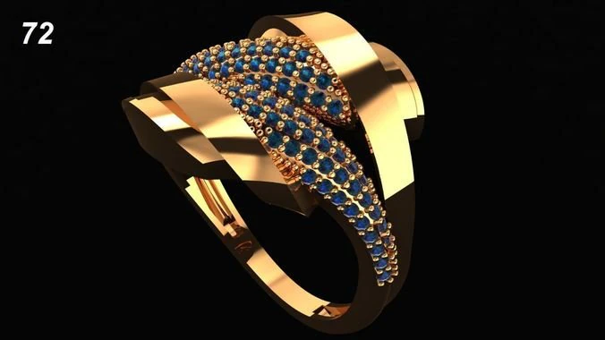 ring engagment 3D Print Model .c4d .max .obj .3ds .fbx .stl .blend