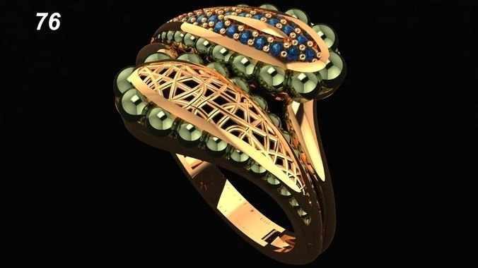ring engagment 3D Print Model .c4d .max .obj .3ds .fbx .stl .blend 