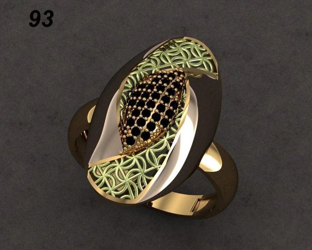 婚約指輪 3Dプリントモデル .c4d .max .obj .3ds .fbx .stl .blend