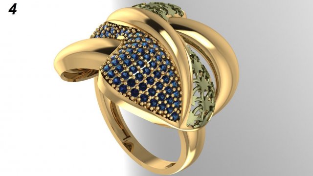 ring engagment Modello di stampa 3D .c4d .max .obj .3ds .fbx .stl .blend