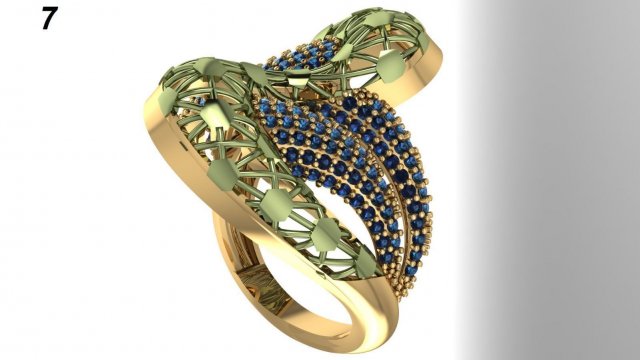 ring engagment 3D Print Model .c4d .max .obj .3ds .fbx .stl .blend 