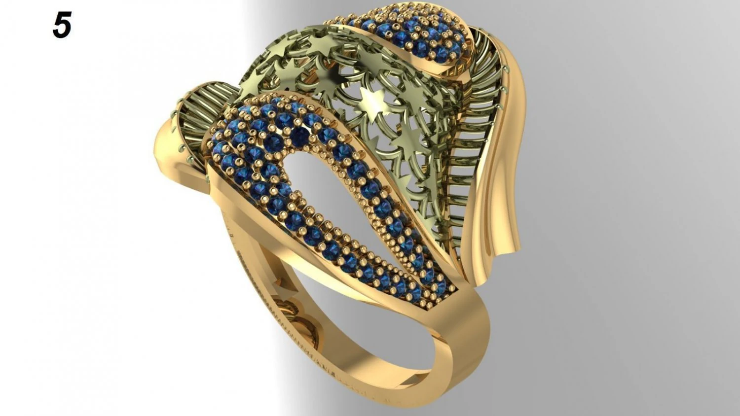 ring engagment 3D Print Model .c4d .max .obj .3ds .fbx .stl .blend 