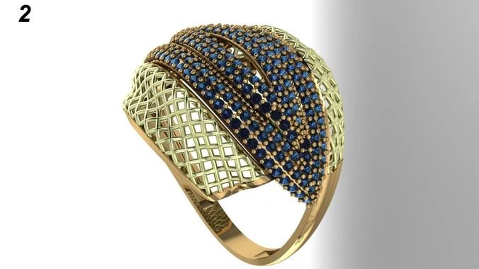 ring engagment 3D Print Model .c4d .max .obj .3ds .fbx .stl .blend 