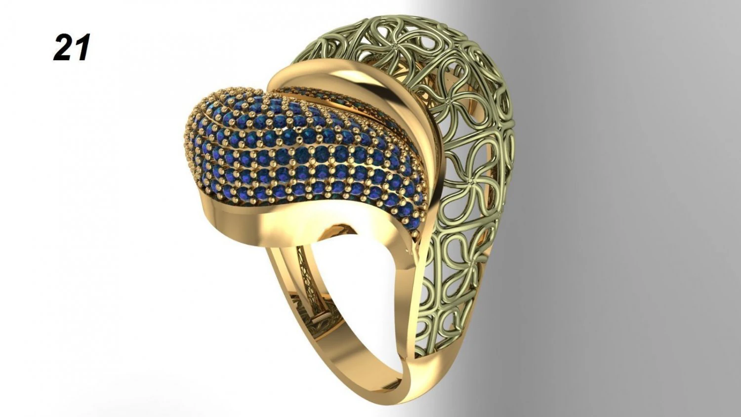 ring engagment 3D Print Model .c4d .max .obj .3ds .fbx .stl .blend 
