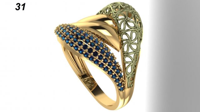 ring engagment 3D Принт Модель .c4d .max .obj .3ds .fbx .stl .blend 