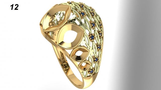 ring engagment 3D-printmodel .c4d .max .obj .3ds .fbx .stl .blend 