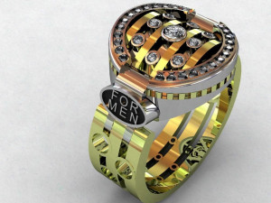 ring for men 3D प्रिंट मॉडल