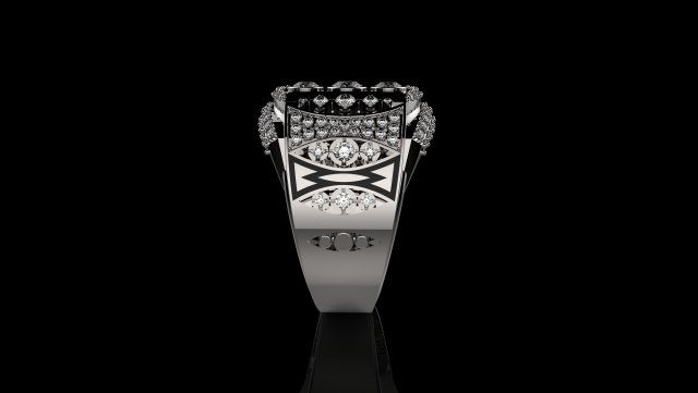 ring for men 3D Print Model .c4d .max .obj .3ds .fbx .stl .blend