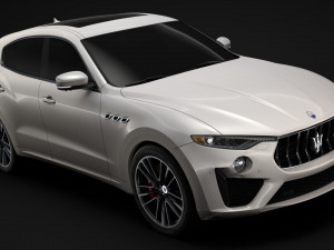 maserati levante gts 2019 3Dモデル