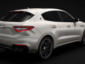 maserati levante gts 2019 3D Model