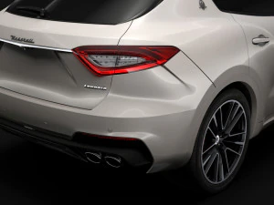 maserati levante gts 2019 3D Model
