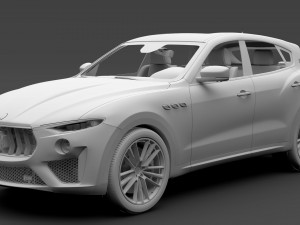 maserati levante gts 2019 3Dモデル
