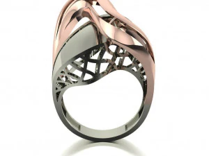 pierścionek bez kamienia Model do druku 3D