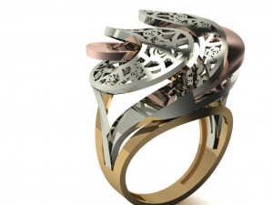 ring engagement without stone 3D-Druckmodell