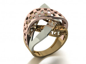ring engagement without stone 3D प्रिंट मॉडल