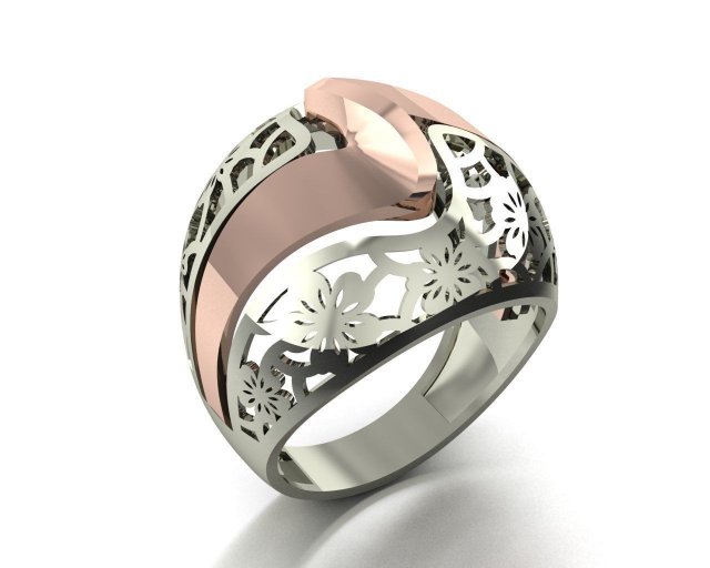 ring engagement without stone 3D Принт Модель .c4d .max .obj .3ds .fbx .stl .blend