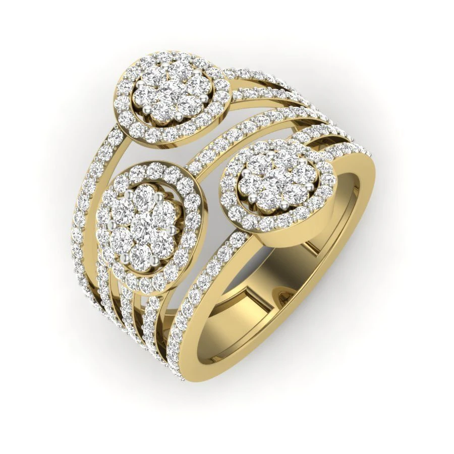 ring engagement wit stone 3D Print Model .c4d .max .obj .3ds .fbx .stl .blend 