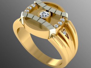 engagement ring 3D Print Model