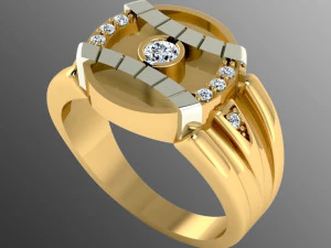 anello di fidanzamento Modello di stampa 3D