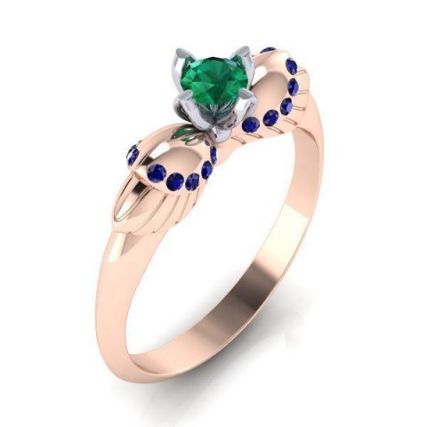 engagement ring 3 models 3Dプリントモデル .c4d .max .obj .3ds .fbx .stl .blend 