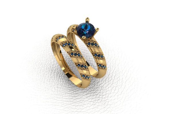 wedding ring 2 models Modèles 3D en vedette .c4d .max .obj .3ds .fbx .stl .blend 
