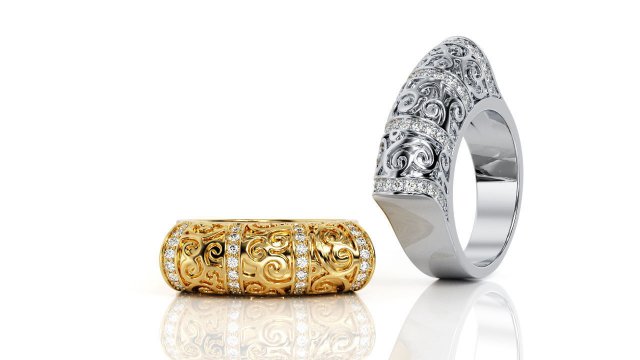 engagement ring Modelo de Impressão 3D .c4d .max .obj .3ds .fbx .stl .blend 