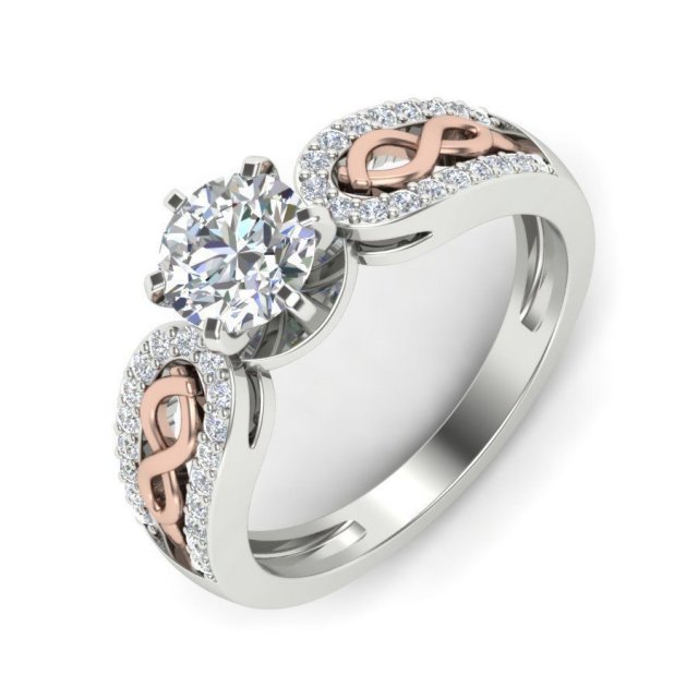 wedding ring 3D printmodel .c4d .max .obj .3ds .fbx .stl .blend 