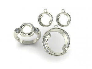 香奈儿珠宝套装 3D 打印模型