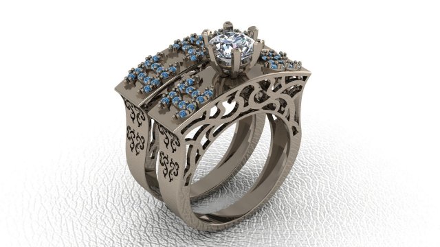 engagement ring Modèles 3D en vedette .c4d .max .obj .3ds .fbx .stl .blend 