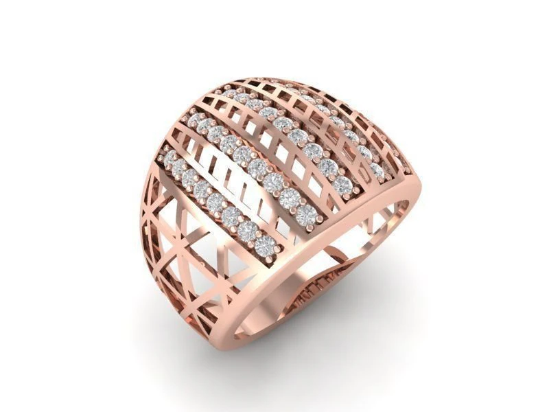 engagement ring 3D Print Model .c4d .max .obj .3ds .fbx .stl .blend 