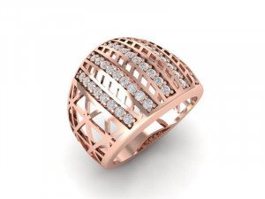 engagement ring 3D Print Model